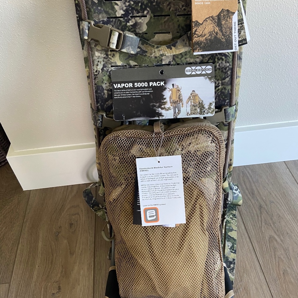 Eberlestock Mainframe and Vapor 5000 bag